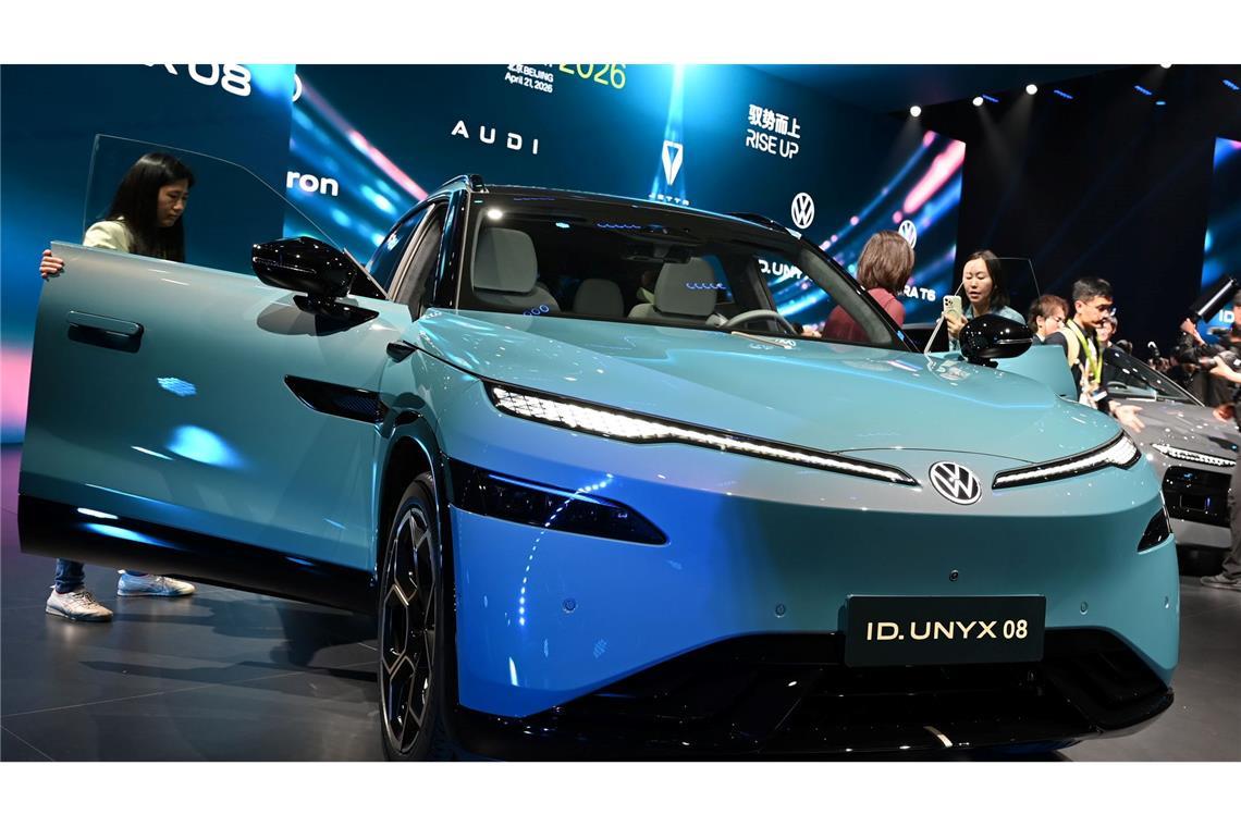 Mit dem in China entwickelten E-Modell D.Unyx 08 will VW dort wieder Boden gutmachen. (Archivbild)