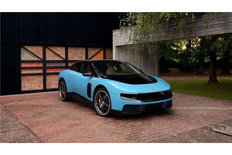 Mit dem Luce präsentierte Ferrari sein erstes rein elektrisches Modell – in den Sozialen Netzwerken gab es Spott und Häme für den Wagen.