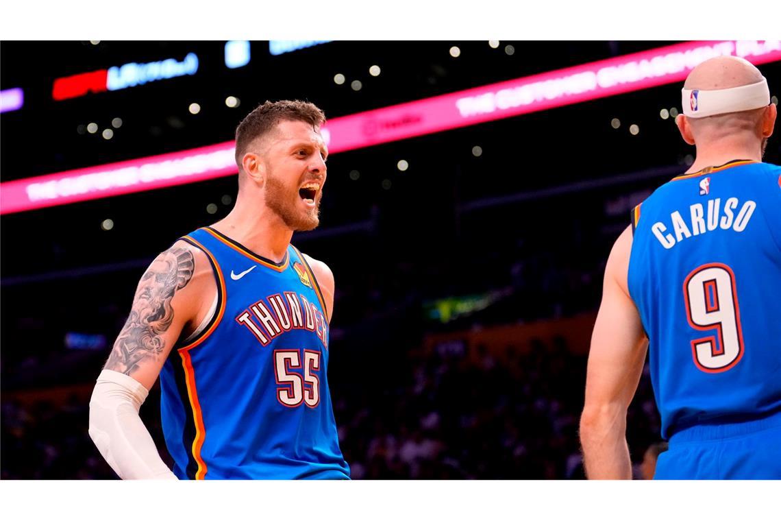 Mit den Oklahoma City Thunder weiter auf Erfolgskurs: Isaiah Hartenstein.