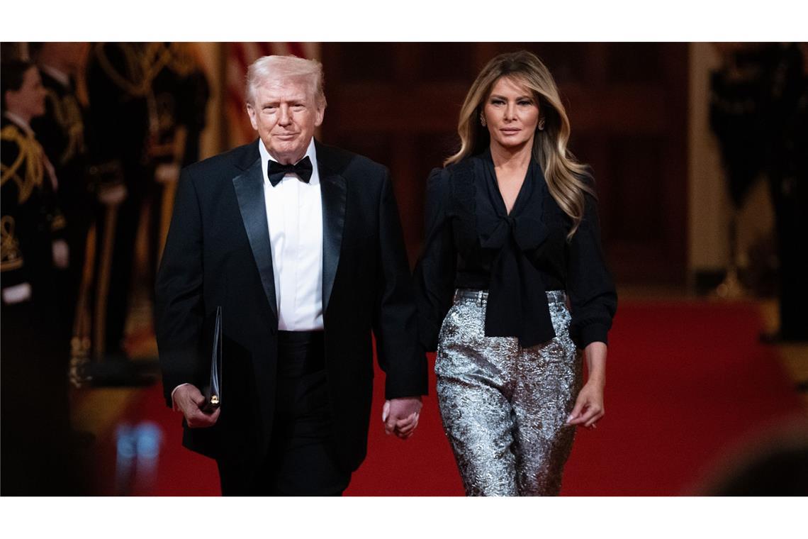 Mit der Musikauswahl zu ihrem Post sorgt Melania Trump für große Irritation.