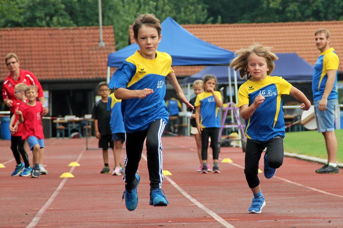 Leichtathleten starten wieder durch Mit der Teamliga sollen wieder die Jüngsten spielerisch an die Leichtathletik herangeführt werden. Foto: privat