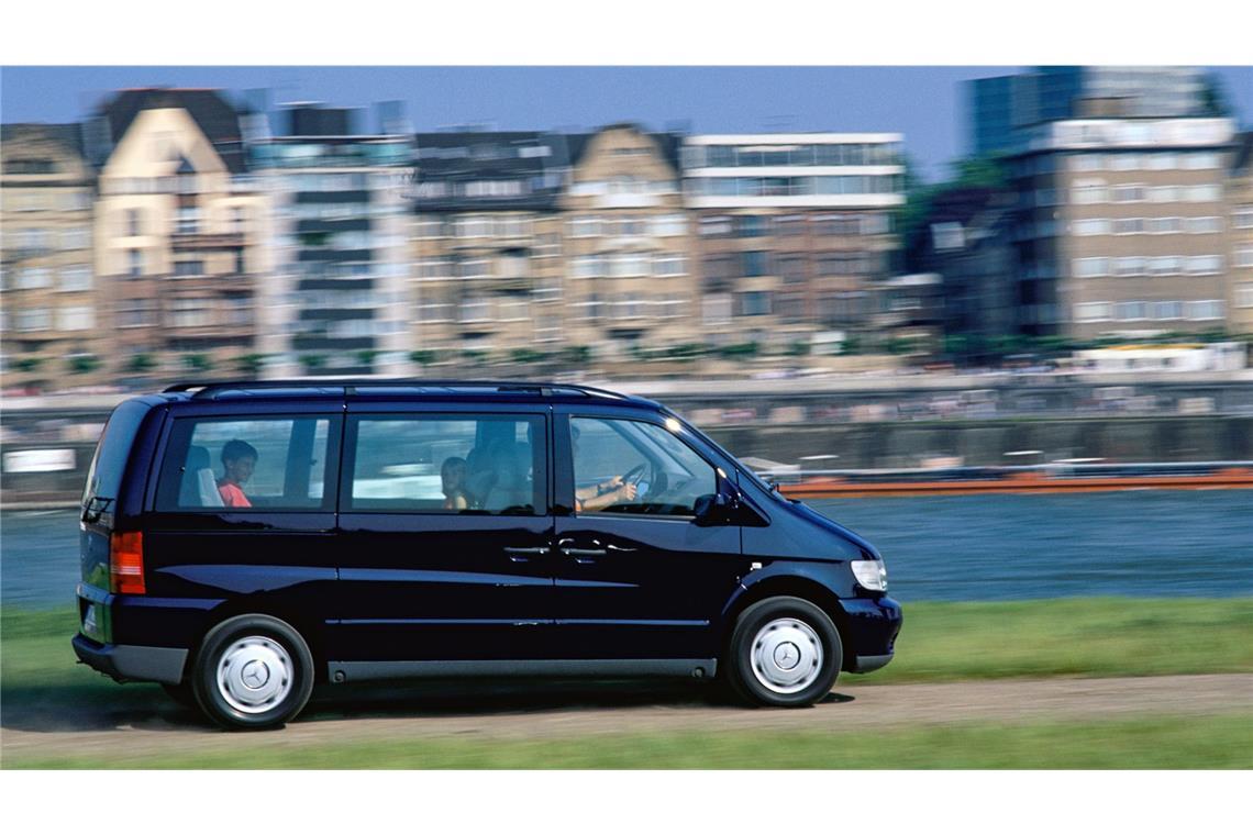 Mit der V-Klasse startet vor 30 Jahren ein neues Segment.