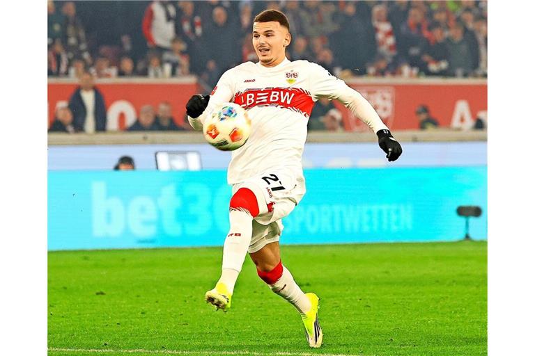 Mit feinem linken Fuß: der VfB-Profi Badredine Bouanani hat eine gute Technik und viel Ballgefühl.