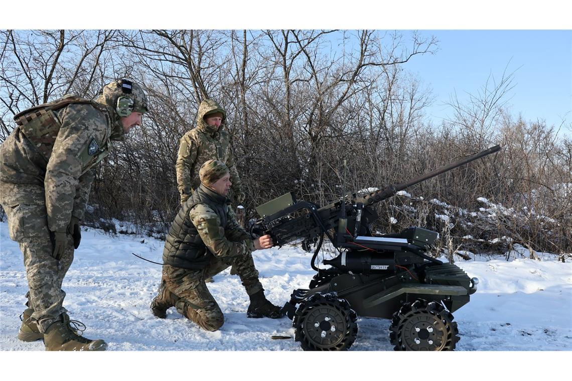 Mit Gegenangriffen bremst die ukrainische Armee den russischen Vormarsch. (Archivbild)