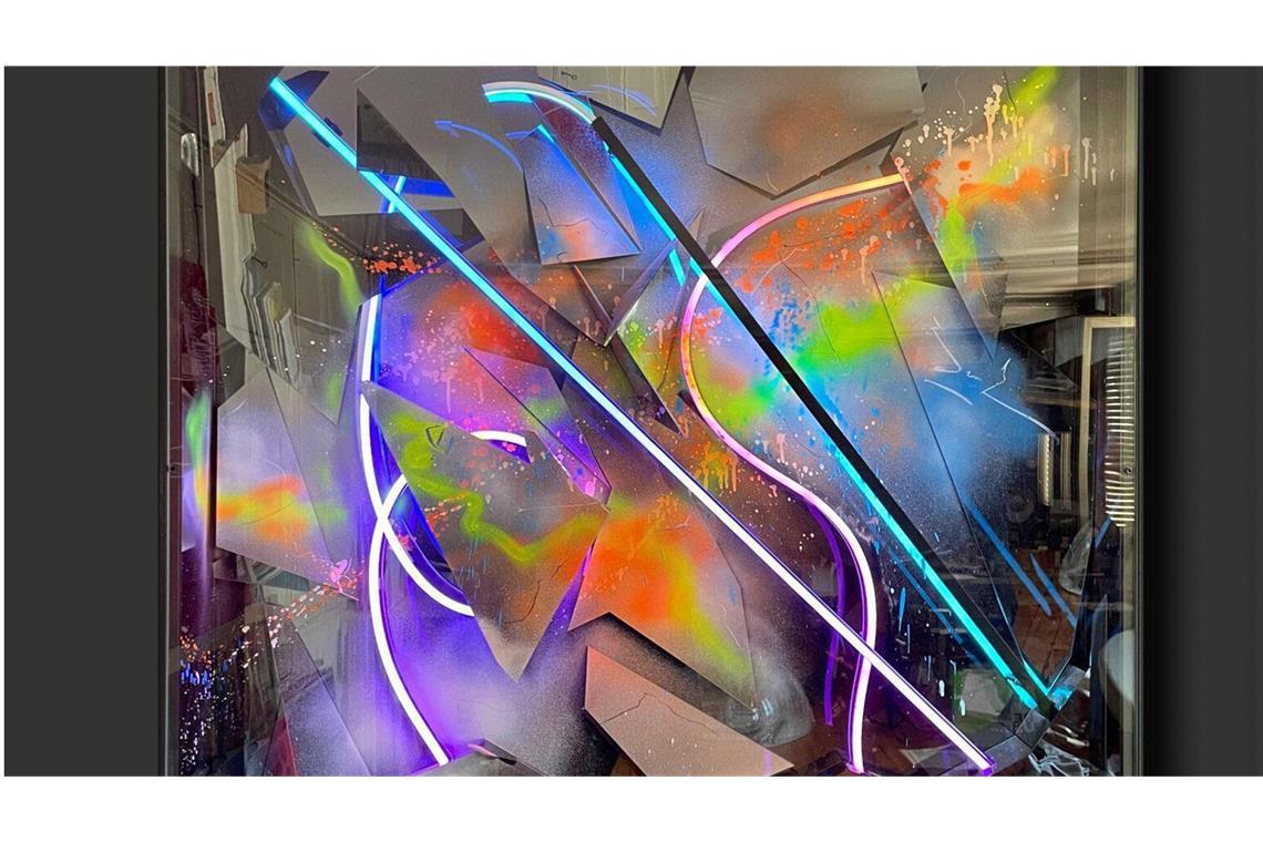 Eric Gauthier, was läuft da mit der Kunst? Mit „N 53.554396 E 9.962335“ lässt es Marc C. Woehr leuchten