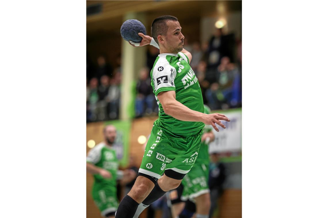 Der HCOB sucht noch nach der Topform Mit Oppenweiler/Backnang dieses Jahr noch nicht auf dem richtigen Kurs: Philipp Maurer. Der 33-Jährige und der Zweite haben in drei Spielen erst einen Sieg erzielt. Foto: Alexander Becher