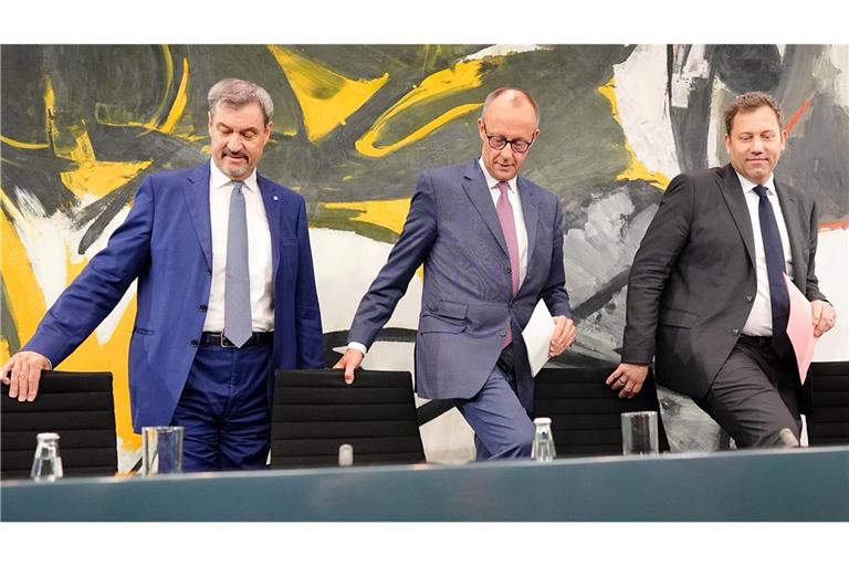 Mit Schwung und Tempo - so will sich die neue Koalition präsentieren.