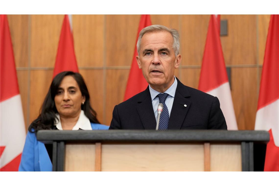Auch Kanada will Palästina als Staat anerkennen Mit seiner Entscheidung zog sich Premier Carney den Unmut der israelischen Regierung zu.