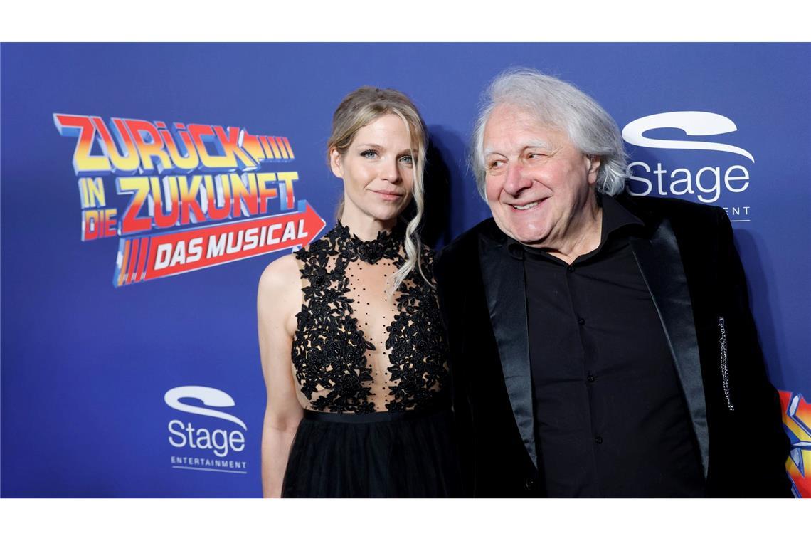 Moderator Peter Urban und seine Ehefrau Laura im Operettenhaus