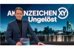 Moderator Rudi Cerne im ZDF-Studio von „Aktenzeichen XY … ungelöst“: Ein Bild, das für viele zum deutschen Fernsehen gehört wie der Deckel auf den Topf.