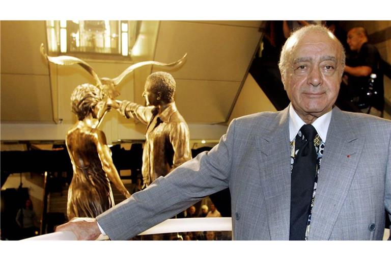 Mohamed Al Fayed starb im Jahr 2023.