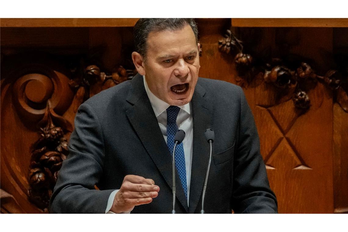Neuer Krisenherd Portugal: Familienfirma stürzt Regierung Montenegro regierte Portugal seit Anfang April 2024.