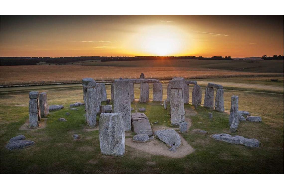 Dänisches Stonehenge: 4000 Jahre alte Kultanlage entdeckt Monument der Ewigkeit: Der Bau von Stonehenge begann vor etwa 5000 Jahren.