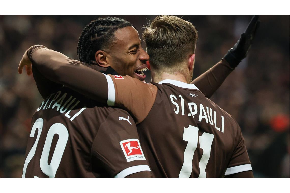 Doppeltorschütze lässt St. Pauli gegen Union Berlin jubeln Morgan Guilavogui traf gegen Berlin doppelt.