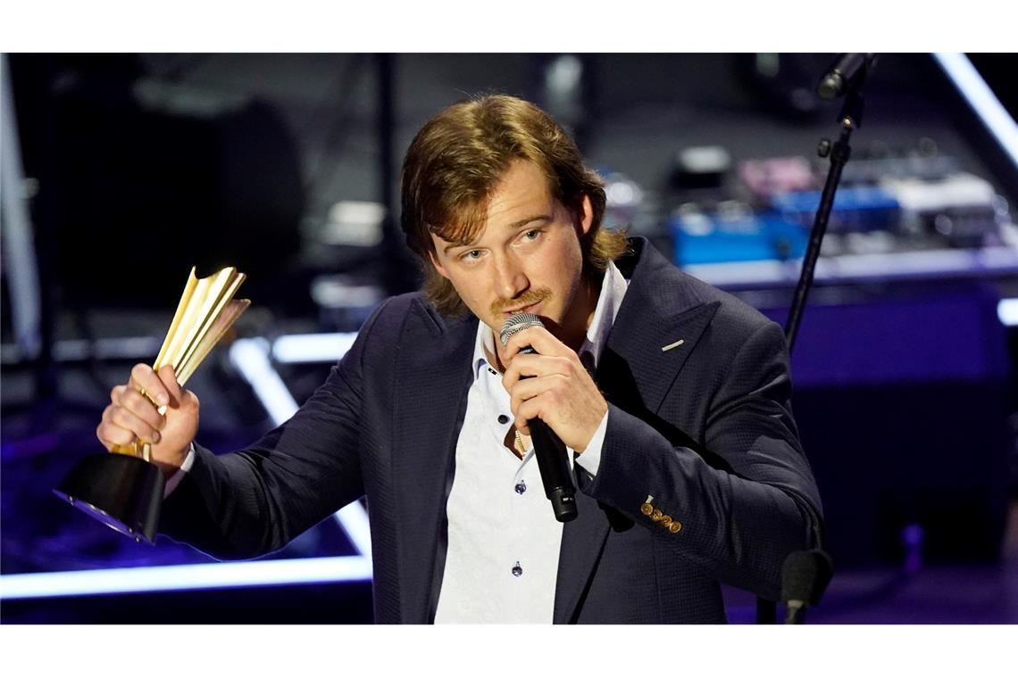 Morgan Wallen holt Country-Preis als Entertainer des Jahres Morgan Wallen holt den CMA-Spitzenpreis, fehlt aber bei der Show. (Archivbild)