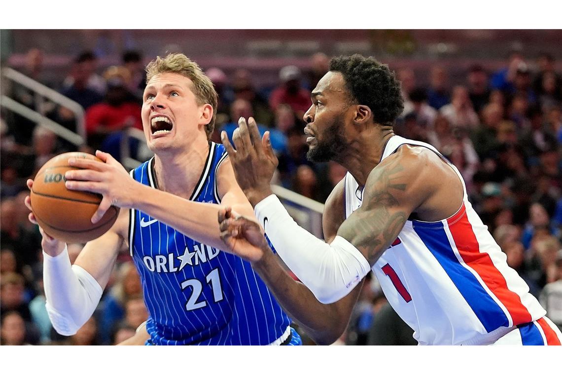 Moritz Wagner (l.) holte das Beste aus seinen wenigen Minuten Spielzeit heraus.