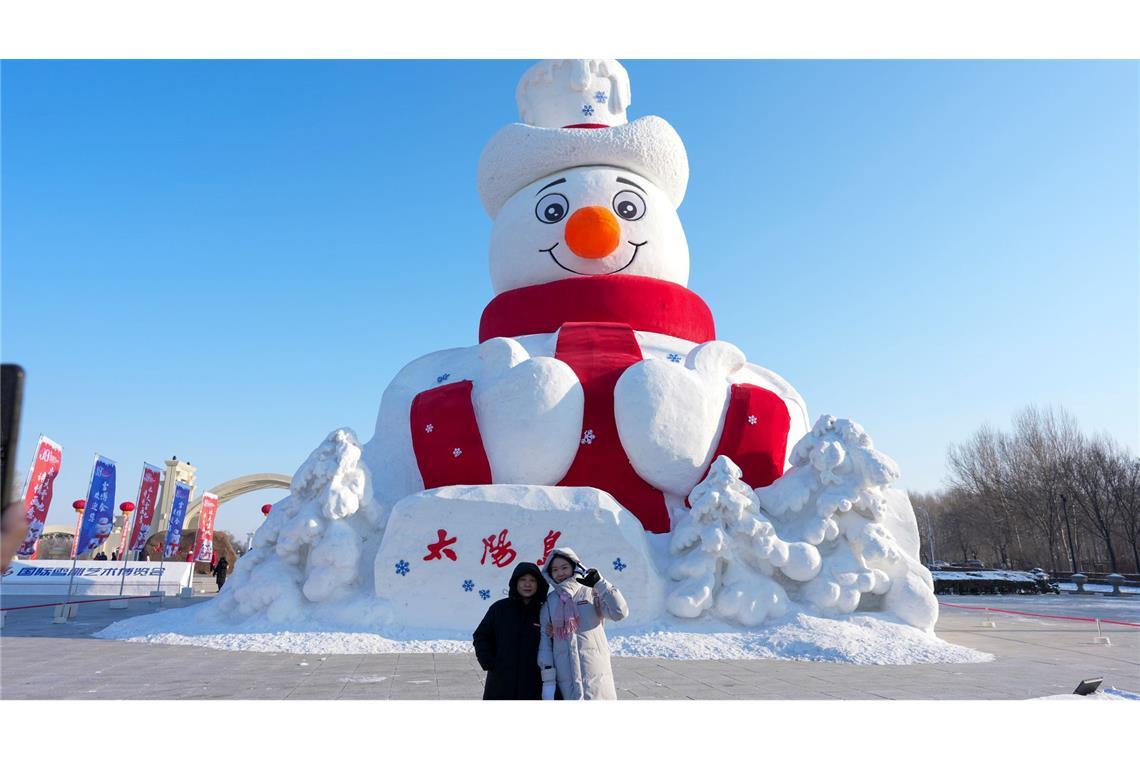 "Mr. Snowman" ist Teil der diesjährigen Expo.