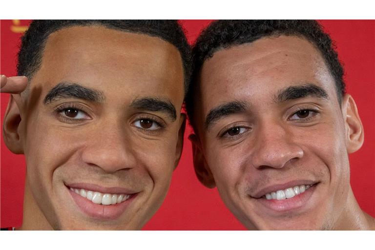 München: Doppelter Musiala – DFB-Star steht neben seiner Madame-Tussauds-Wachsfigur