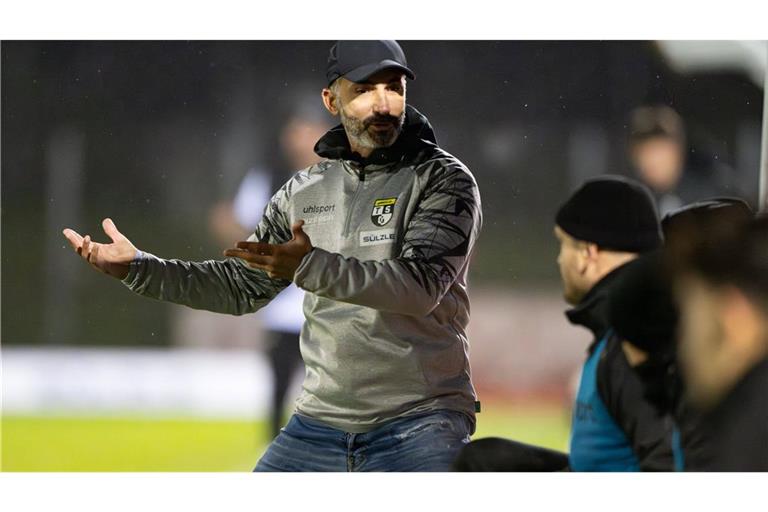 Murat Isik ist seit Januar 2024 Coach der TSG Balingen.      
Foto: Imago