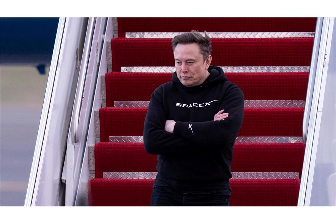 Musk finanziert seinen Lebensstil gern über mit Aktien besicherte Kredite. (Archivbild)