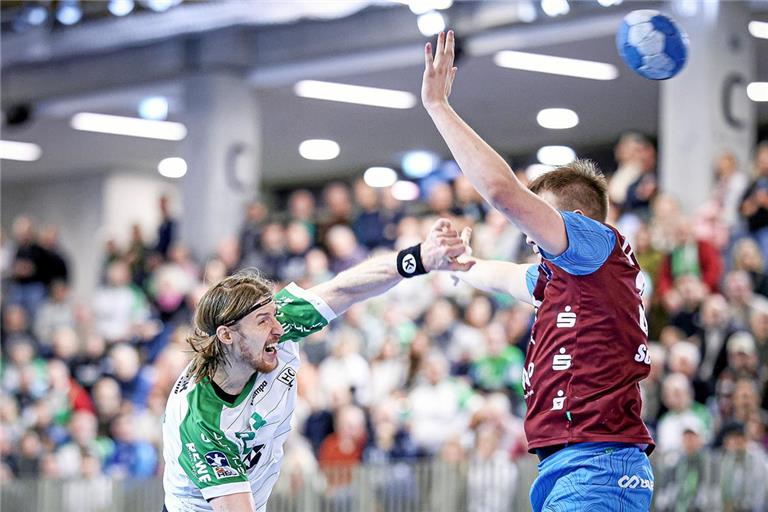 Muss mit Schlusslicht HCOB eine hohe Hürde überwinden: Jan Forstbauer, zuletzt zweimal im Zweitliga-Team der Woche. Foto: Alexander Becher