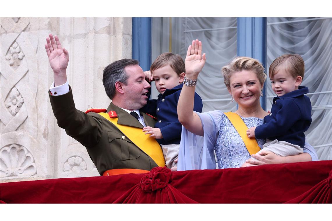 "Guillaume!" - Luxemburg feiert neuen Großherzog Nach 25 Jahren hat Luxemburg einen neuen Großherzog