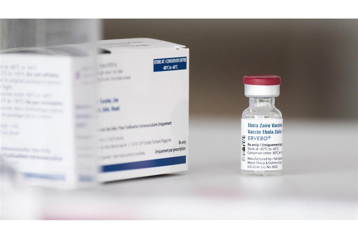 Behörden im Kongo: Ebola-Ausbruch mit 15 Toten Nach Angaben der WHO sind im Land 2.000 Dosen des Ebola-Impfstoff Ervebo vorrätig. (Archivbild)