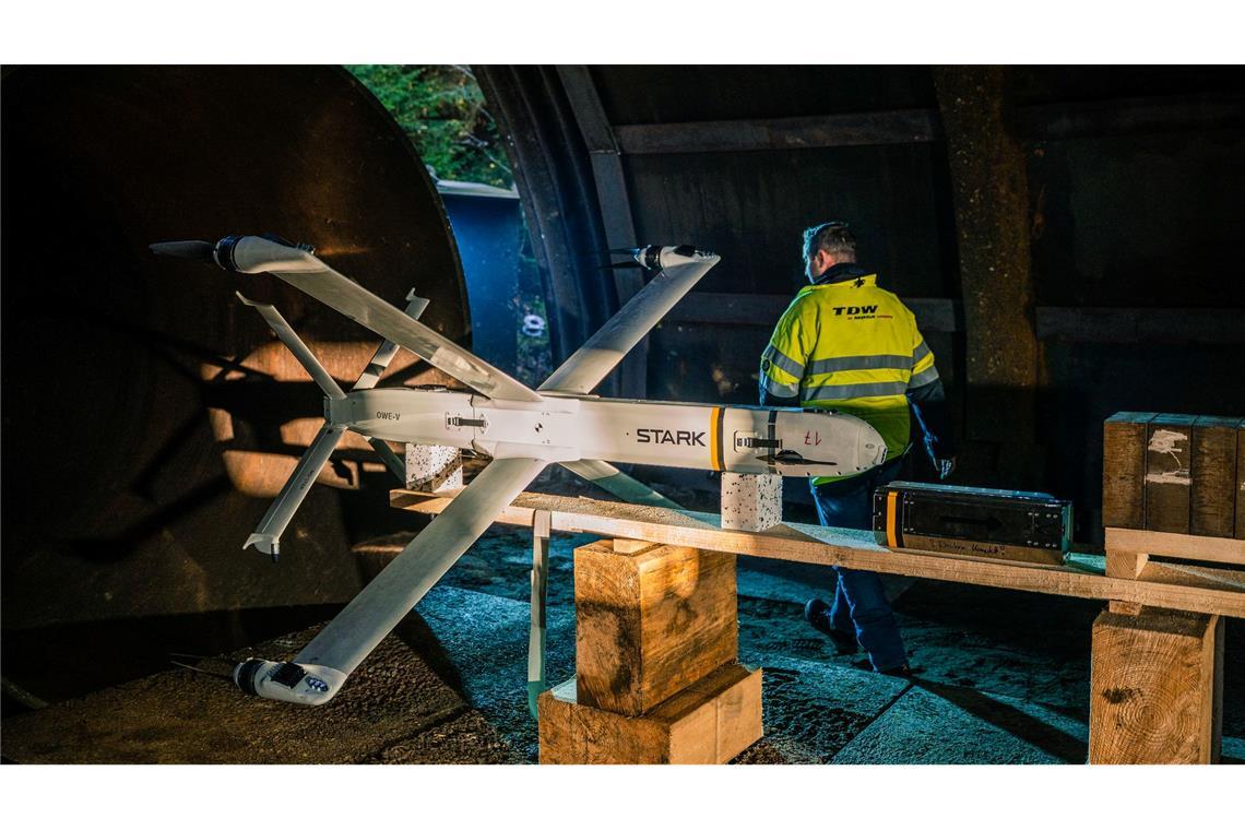Nach Angaben von Stark Defence wurden mehr als 800 mm Panzerstahl durchdrungen.