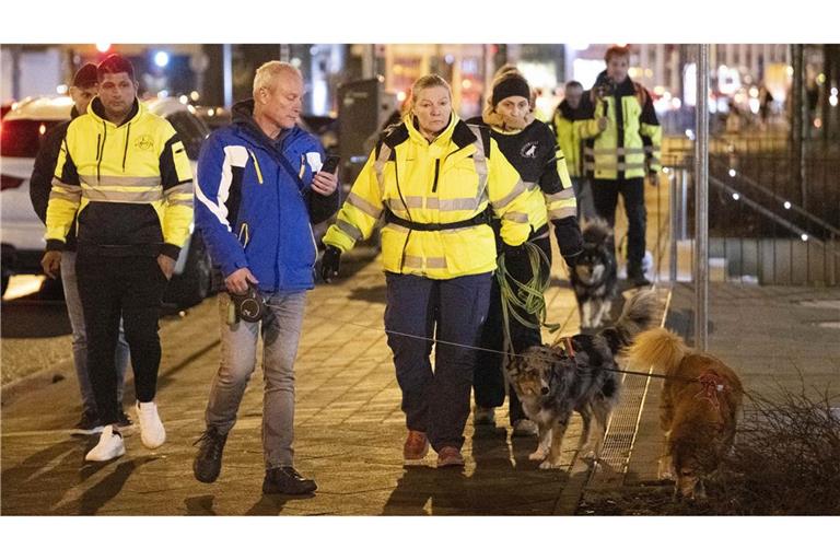 Nach dem Jungen wird gesucht.