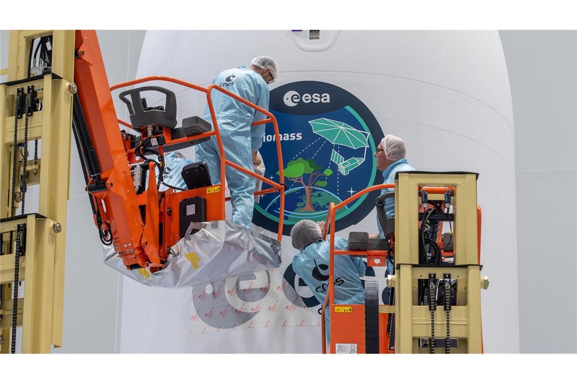 Satellit "Biomass" soll Wälder für Klimamodelle vermessen Nach dem Start soll der Erdbeobachtungssatellit "Biomass" in einer Höhe von 666 Kilometern fliegen.