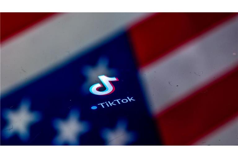 Nach dem US-Gesetz dürfte Tiktok eigentlich nicht mehr in den USA verfügbar sein. (Archivbild)