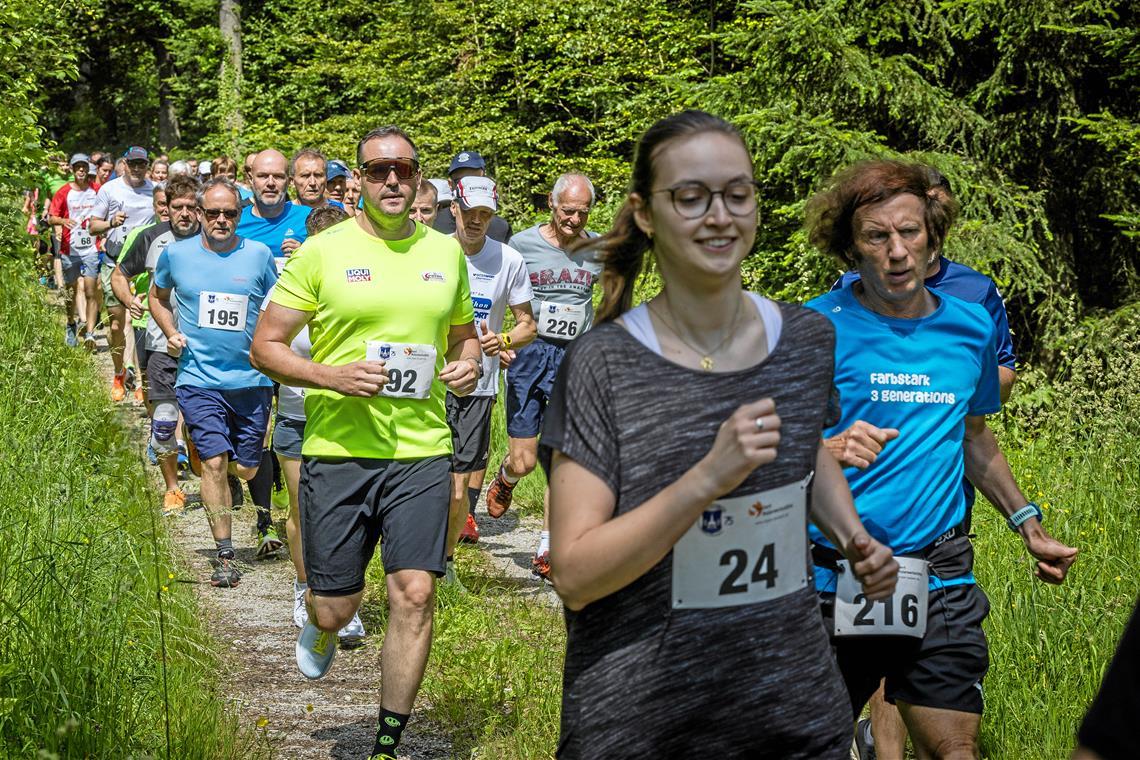 Freude und Enttäuschung in der Laufszene Nach dem vielen Lob für den ersten Kirchenkirnberger Wald- und Wiesenlauf gibt es nächsten Sommer einen zweiten. Foto: Alexander Becher