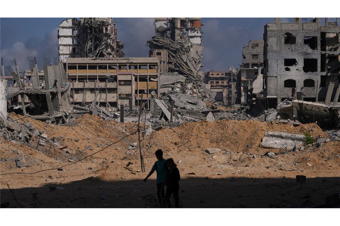 Palästinensergruppen stimmen Übergangsverwaltung für Gaza zu Nach dem Waffenstillstand steht die Frage im Raum, wie es im Gazastreifen weitergeht. (Archivbild)