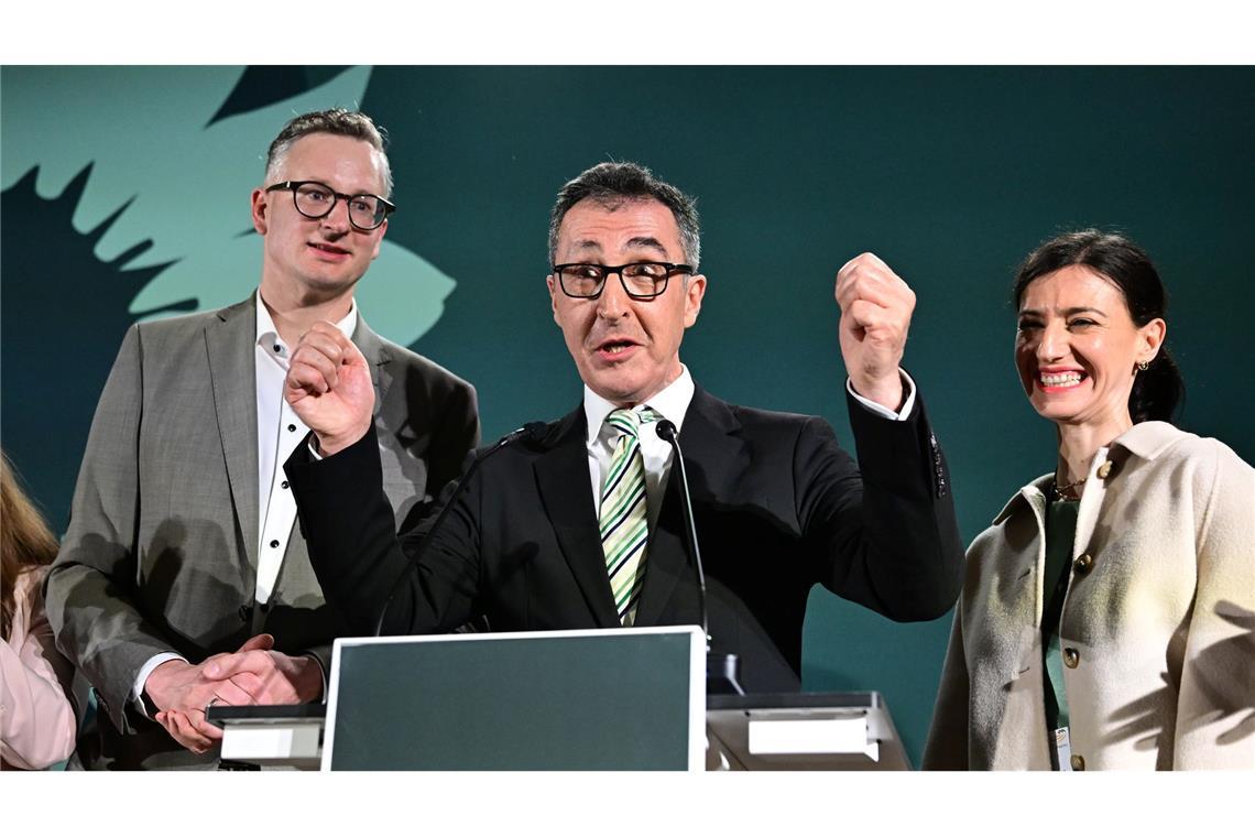 Nach den Hochrechnungen könnte Cem Özdemir neuer Ministerpräsident im Südwesten werden.