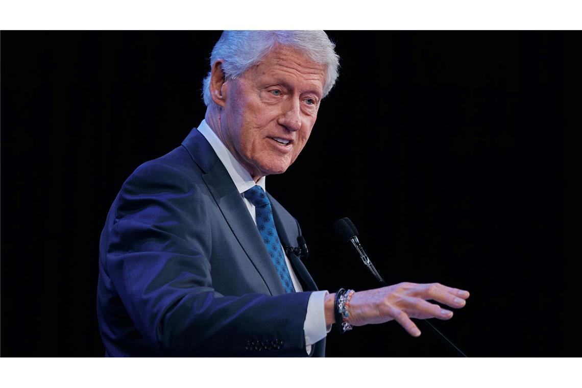 Nach der Befragung der früheren Außenministerin Hillary Clinton stellte sich nun auch ihr Mann, Ex-Präsident Bill Clinton, den Fragen des US-Parlaments zu Epstein. (Archivbild)