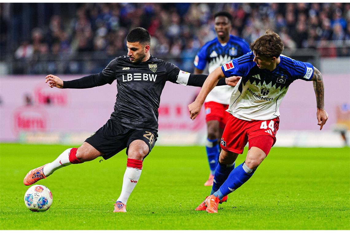 Nach der Einwechslung von Deniz Undav (li., im Duell mit Luka Vuskovic) hatte der