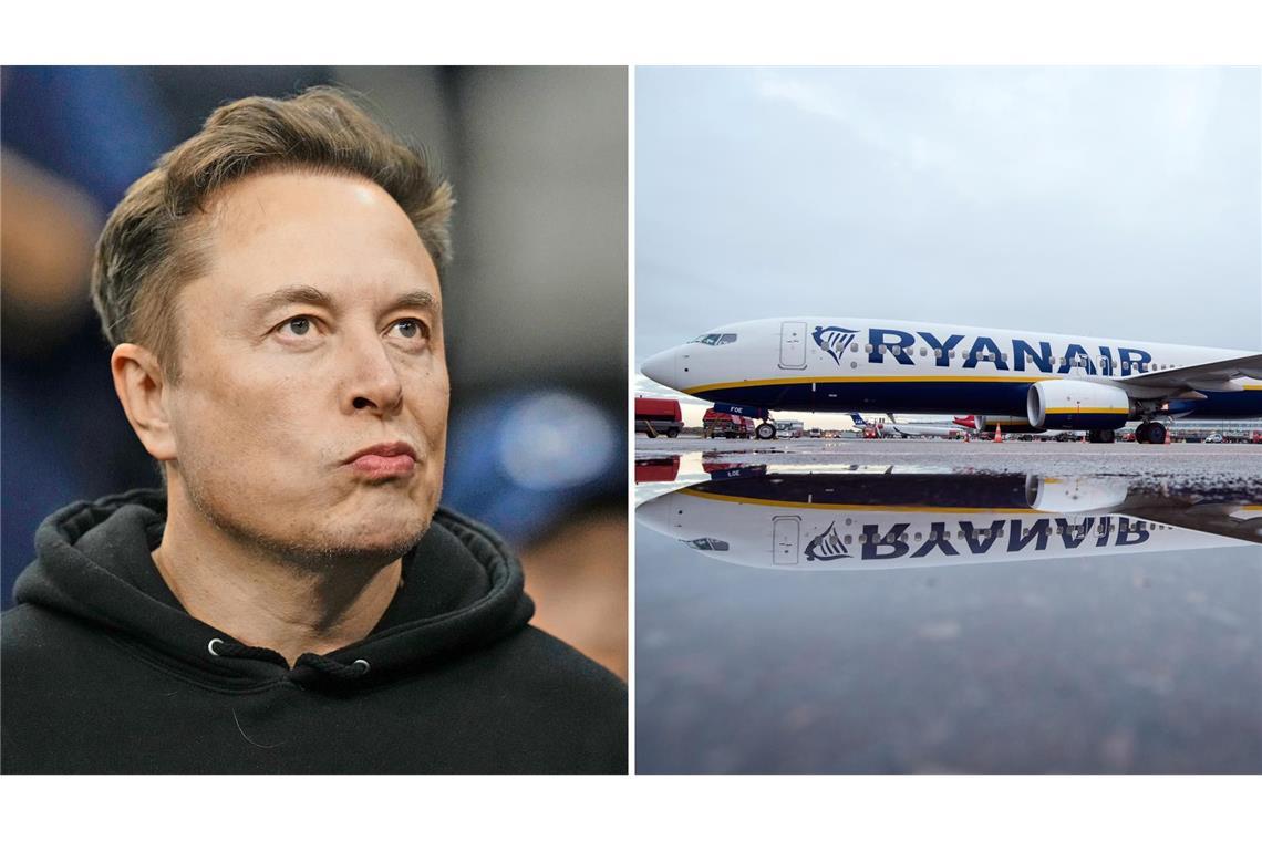 Nach einem Schlagabtausch mit Ryanair-Chef Michael O’Leary ließ Elon Musk auf X über einen Kauf abstimmen (Archiv).