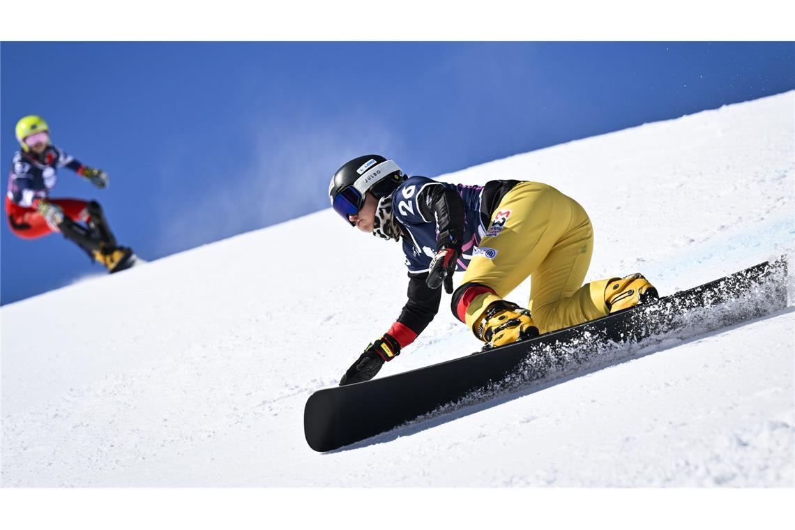Snowboarder Baumeister holt überraschend WM-Silber Nach einem schweren Patzer in der Quali nicht bei den Finals dabei: Mitfavoritin Ramona Hofmeister.