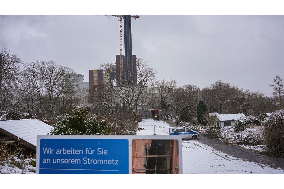 Nach einem Stromausfall arbeitet Stromnetz Berlin an der Wiederherstellung der Versorgung