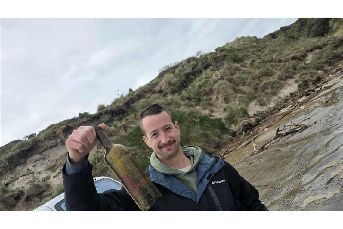 Nach ihrer langen Reise soll die Flasche nun in Zusammenarbeit mit einer tasmanischen Ozeanographin genauer untersucht werden.