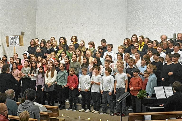 Nach langer Pause konnten Schüler, Lehrer und Ehemalige wieder ein gemeinsames Konzert bestreiten. Foto: Heinrich-von-Zügel-Gymnasium