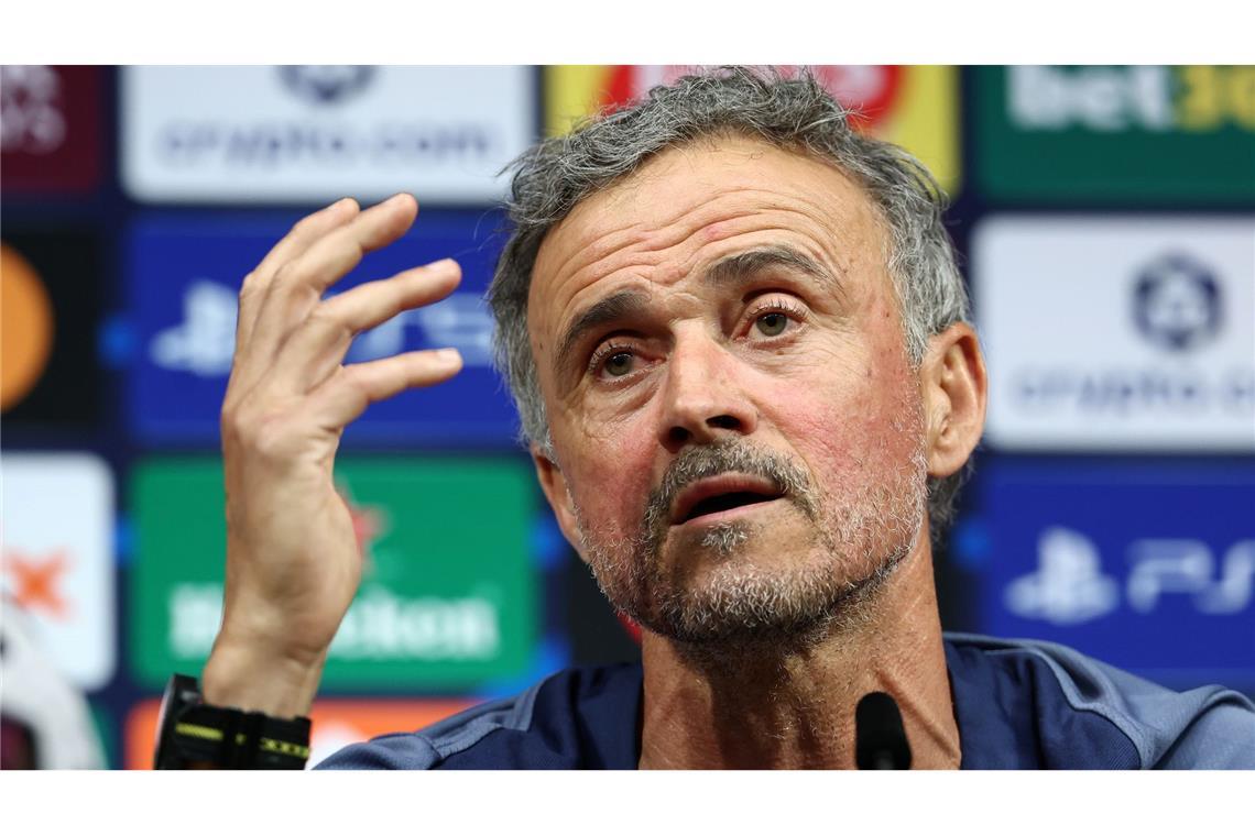 Nach Meinung von PSG-Coach Luis Enrique gibt es keinen Favoriten im Champions-League-Finale. (Archivbild)