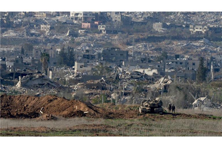 Nach palästinensischen Angaben starben im Gazastreifen vier Menschen durch israelisches Feuer. (Archivbild)