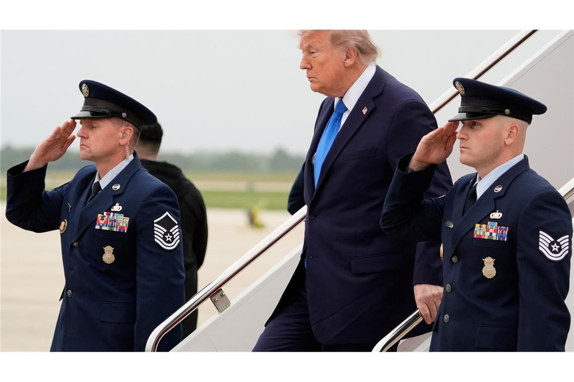 Nach Trumps Ansicht haben die USA alle Trümpfe in der Hand.