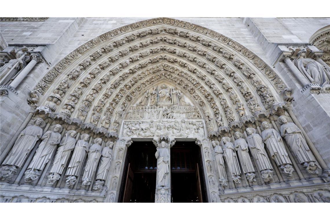 Pariser Kathedrale Notre-Dame öffnet wieder ihre Pforten Nach über fünf Jahren öffnet die Kathedrale am Wochenende ihre Tore.