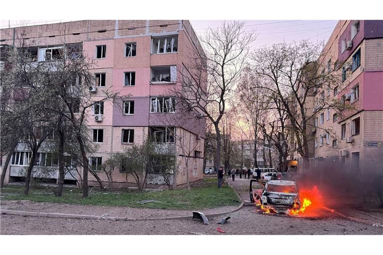 Nach ukrainischen Angaben sind unter den Opfern des Angriffs auch sechs Kinder.