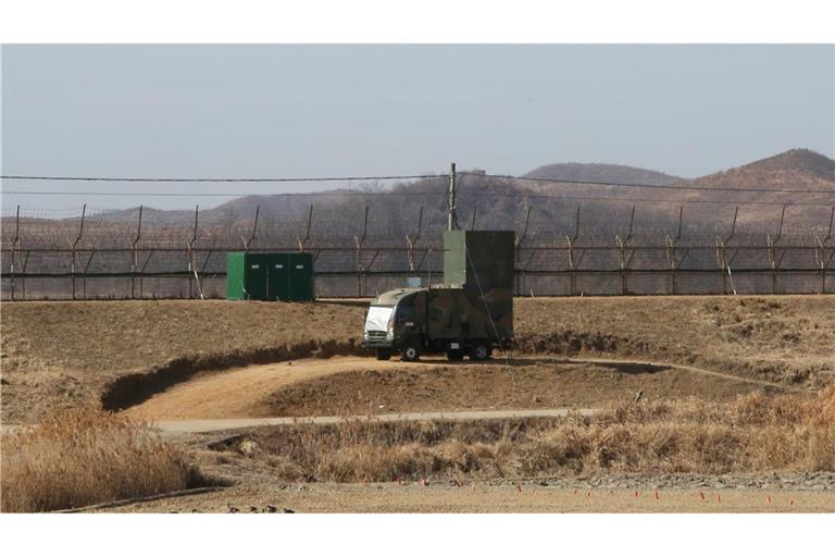 Nachdem Südkoreas Militär seine Propaganda-Lautsprecher entlang der Grenze abgebaut hat, reagiert Nordkorea nun. (Archivbild)