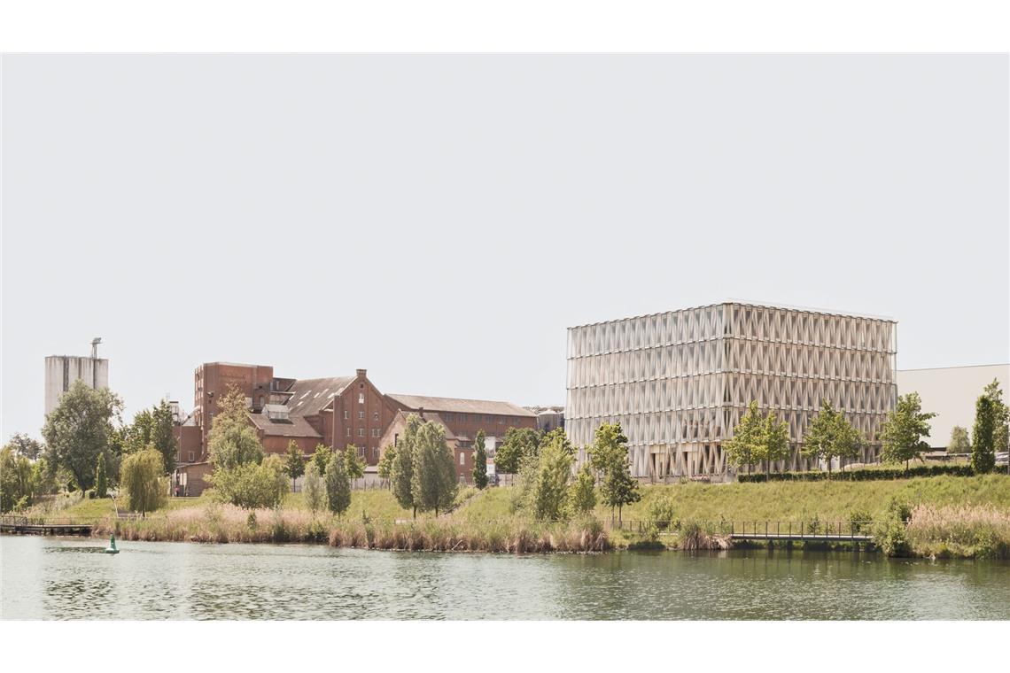 Berliner Top-Büro holt Deutschen Architekturpreis. Wie schneidet Stuttgart ab? Nachhaltiger Holzbau auch am Neckar: „Innovationsfabrik 2.0“ in Heilbronn von Waechter+Waechter Architekten (Darmstadt) in einem Quartier, das sich durch urbane Entwicklung und den Bezug zur Natur auszeichnet.