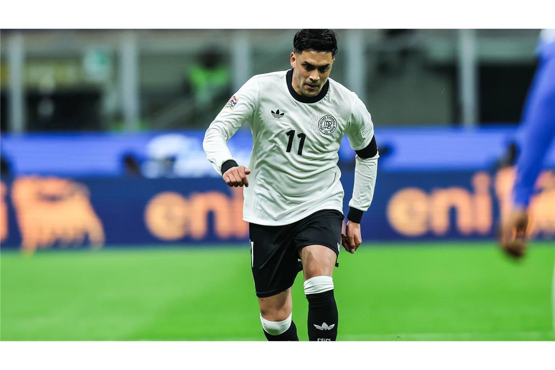 VfB-Profis überzeugen bei verrücktem Remis gegen Italien Nadiem Amiri (Note 3): Der Mainzer wurde ebenfalls nach einer knappen Stunde eingewechselt und konnte keine Akzente mehr setzen.