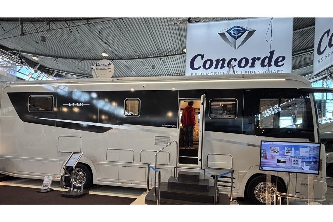 Nächstes Spitzenmodell: der Liner 1095 GI von Concorde.